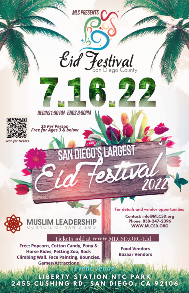 San Diego County Festival 2022 – Muslim Leadership Council of San Diego